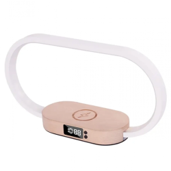Беспроводная док станция WR08 3in1+Lamp/Clock/Wireless 10W