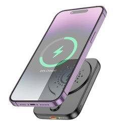 Power Bank Hoco J117 Esteem PD20W magnetic 5000mAh Magsafe для Apple iPhone 12/15 Pro Max Черный