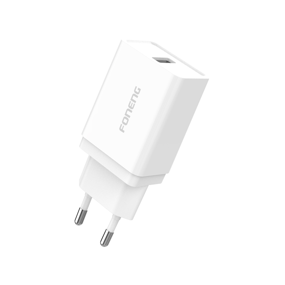 Сетевое Зарядное Устройство Foneng K300 USB-A Charger (3A) 18W QC3.0