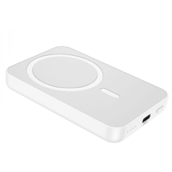 Power Bank Hoco J109 PD20W Easy Wireless Fast Charging 5000mAh Magsafe для Apple iPhone 12/15 Pro Max Белый