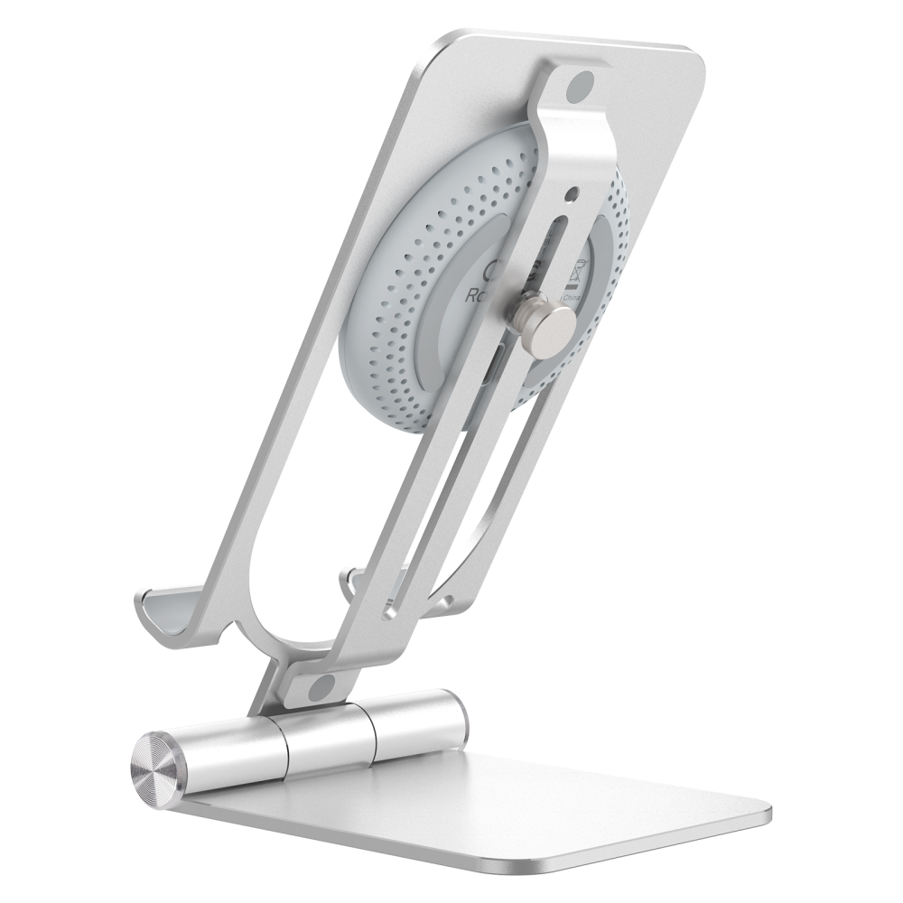 Быстрая беспроводная зарядка-подставка Nillkin PowerHold mini NKT01 15W Silver