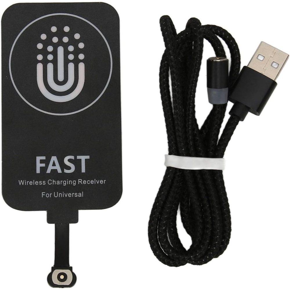 Приемник беспроводной зарядки Qinetiq Fast Wireless Receiver 10W type C с магнитным коннектором и кабелем
