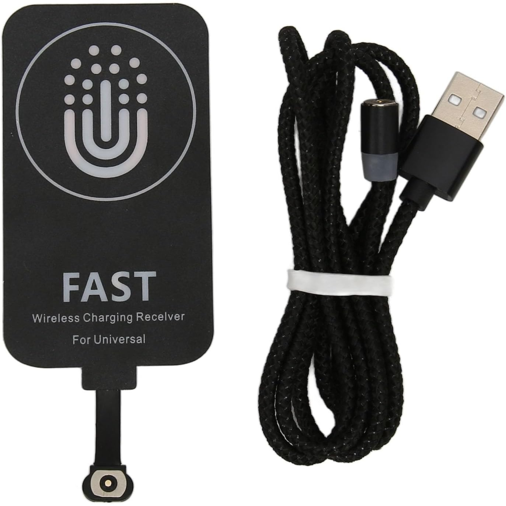 Приемник беспроводной зарядки Qinetiq Fast Wireless Receiver 10W type C с магнитным коннектором и кабелем