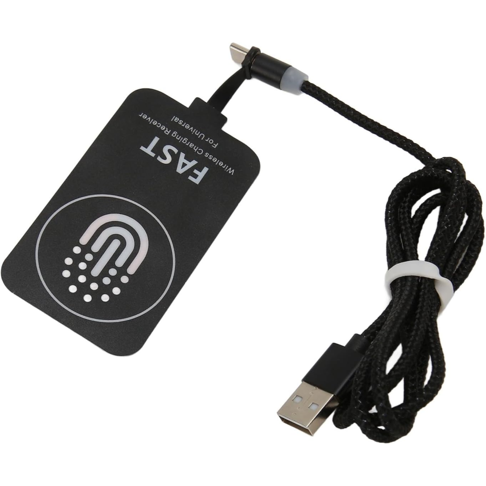 Приемник беспроводной зарядки Qinetiq Fast Wireless Receiver 10W type C с магнитным коннектором и кабелем