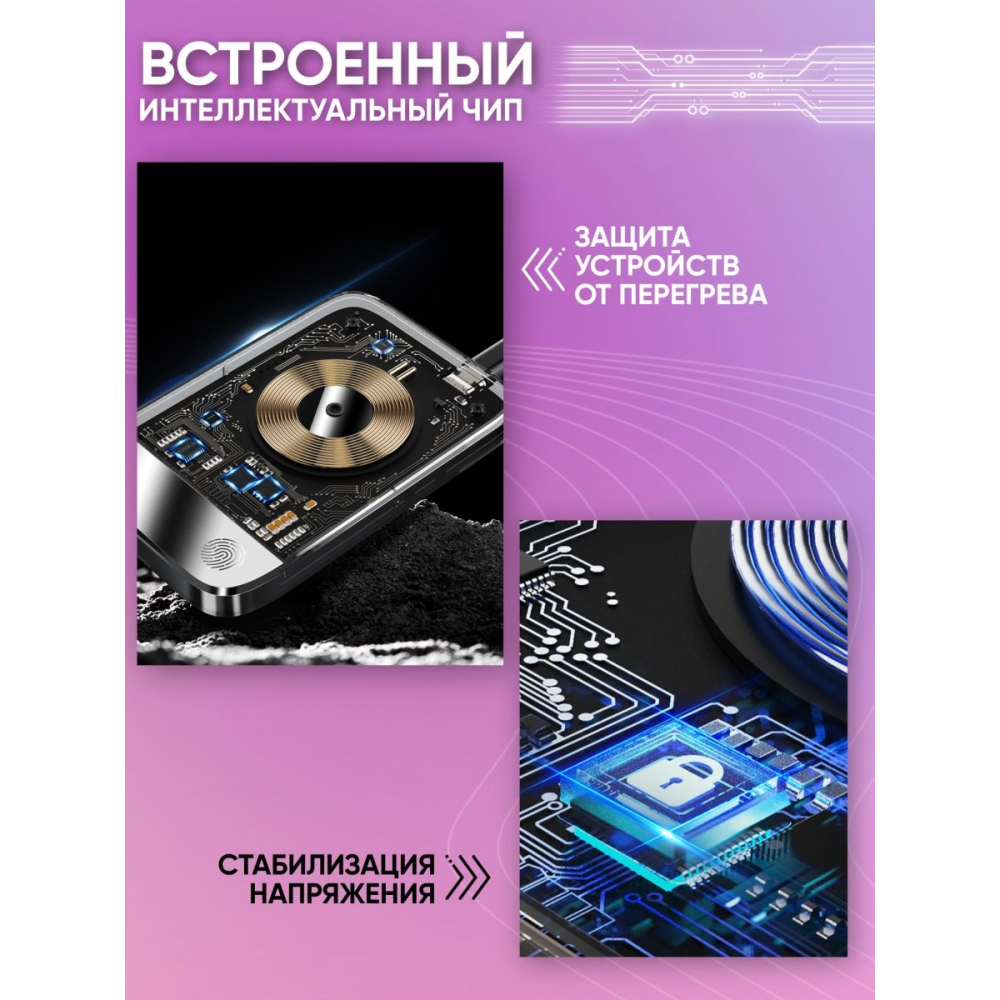 Сенсорная складная станция беспроводной зарядки 3 в 1 15W B32 For iPhone/Apple Watch/AirPods