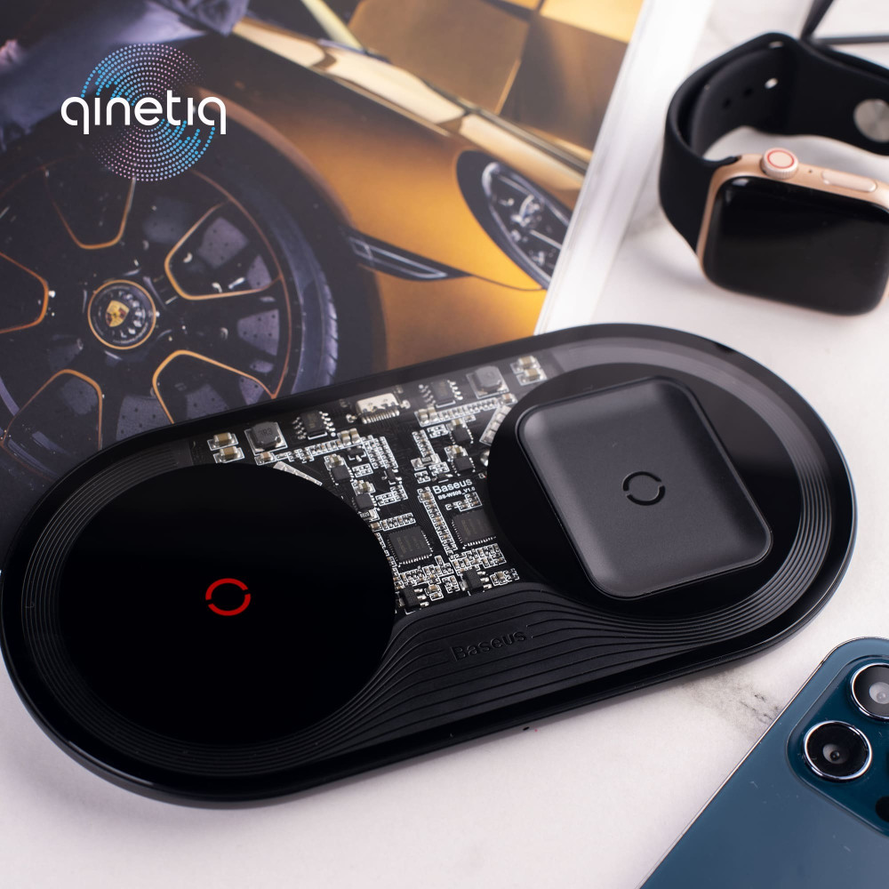 Беспроводное зарядное устройство Baseus Simple 2in1 Turbo Edition 24W