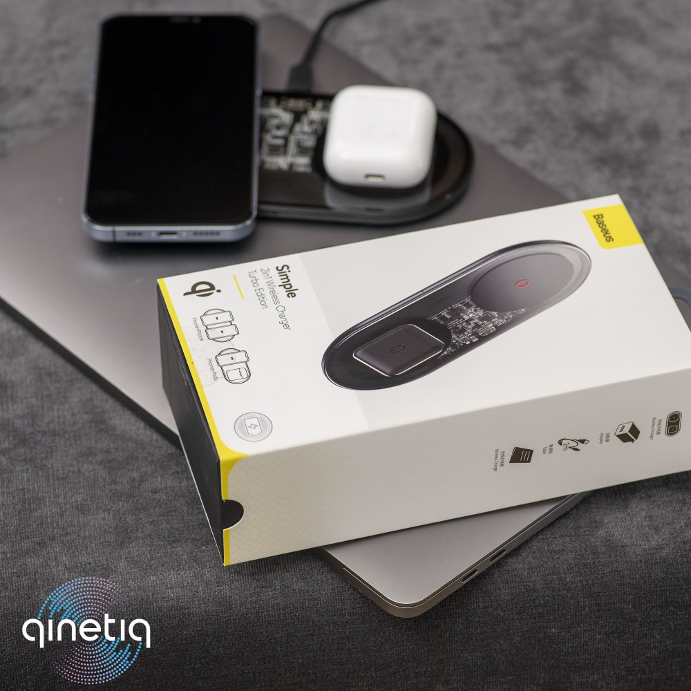 Беспроводное зарядное устройство Baseus Simple 2in1 Turbo Edition 24W