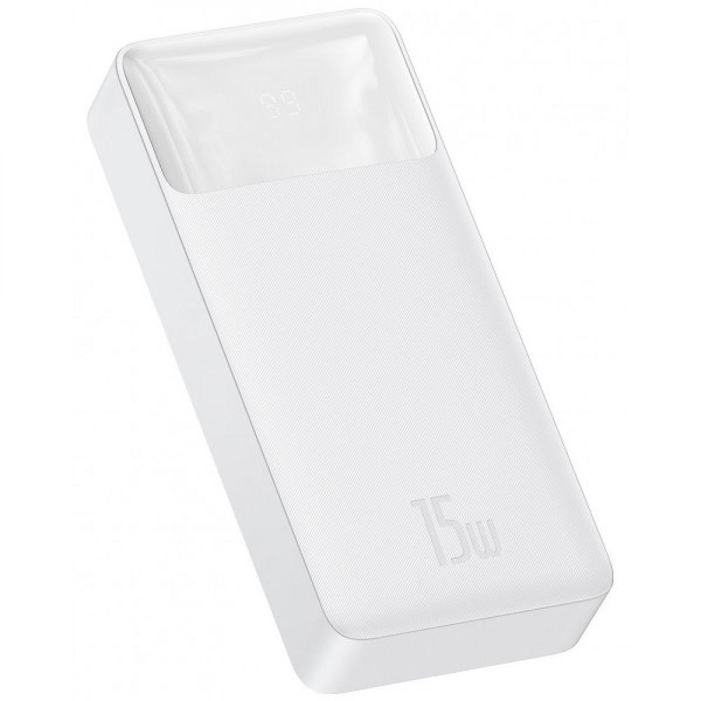 Power Bank Baseus Bipow 15W 20000 mAh Cable USB to Micro 25cm (PPBD0501xx) Цвет Белый, 02