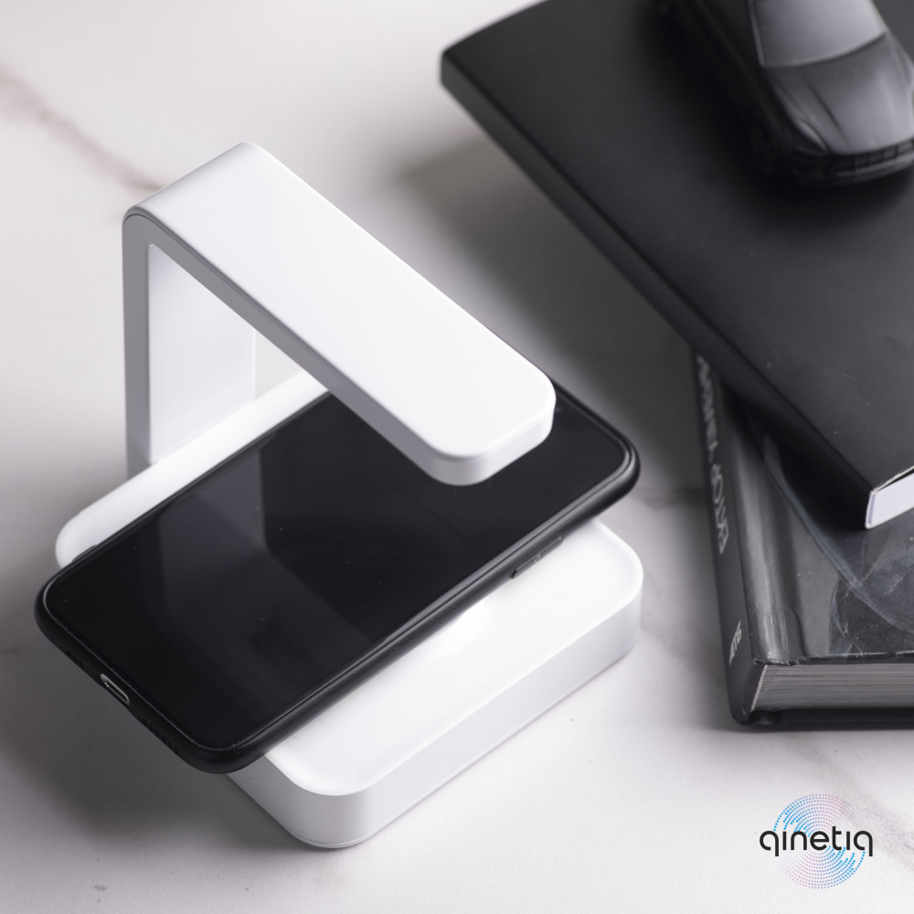 Бездротова зарядка з ультрафіолетовою стерилізацією 10W QINETIQ U1
