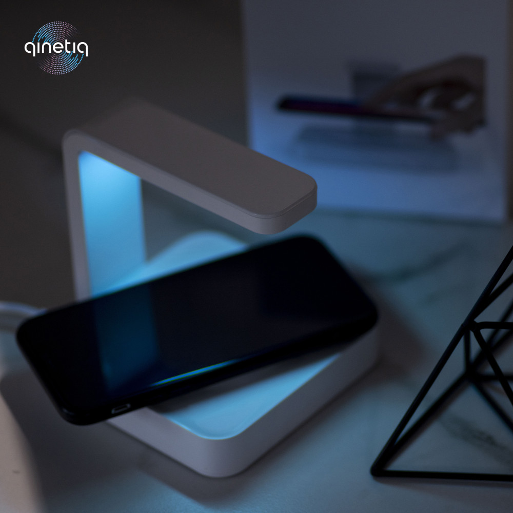 Бездротова зарядка з ультрафіолетовою стерилізацією 10W QINETIQ U1
