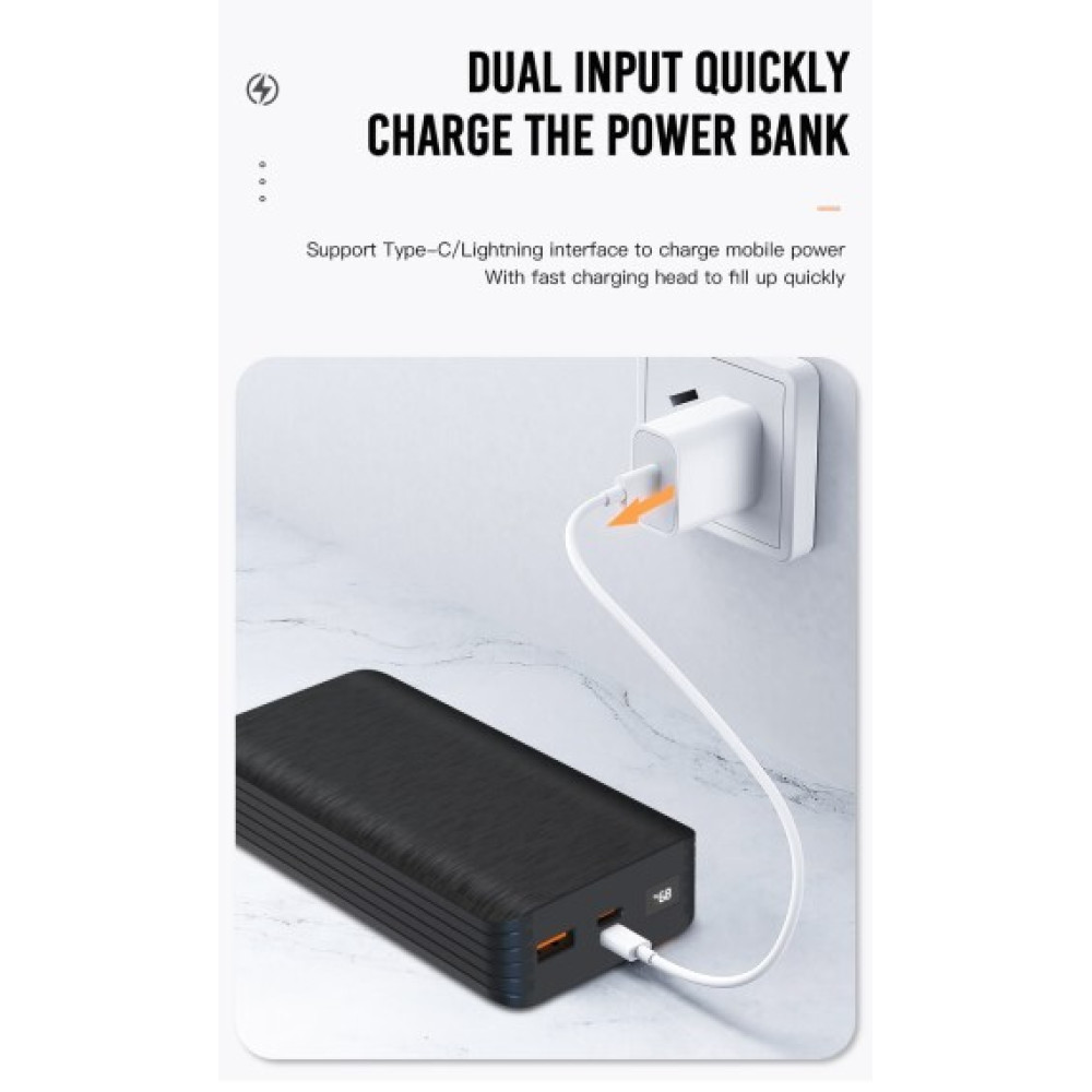 Повербанк XO PR144 20000mAh PD20W+QC 22.5W Fast Charging Powerbank