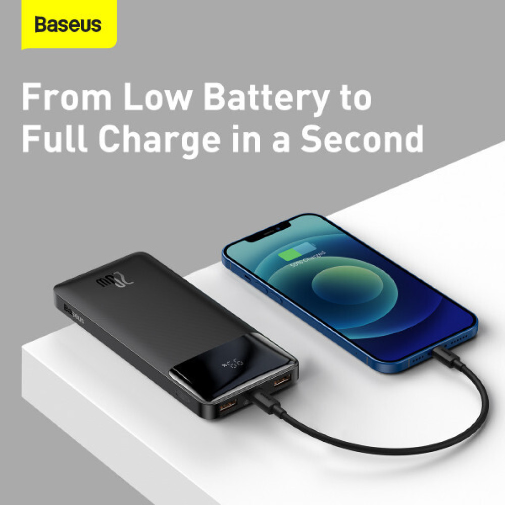Повербанк Baseus Bipow Digital Display 20W 10000mAh PPDML-L