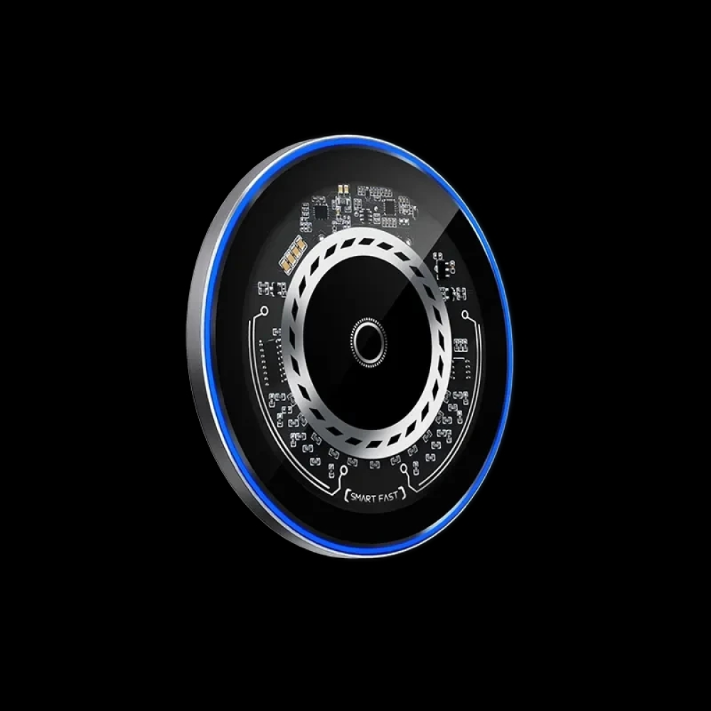 Ультратонкая прозрачная беспроводная зарядка для смартфонов и другой техники D6T 15W