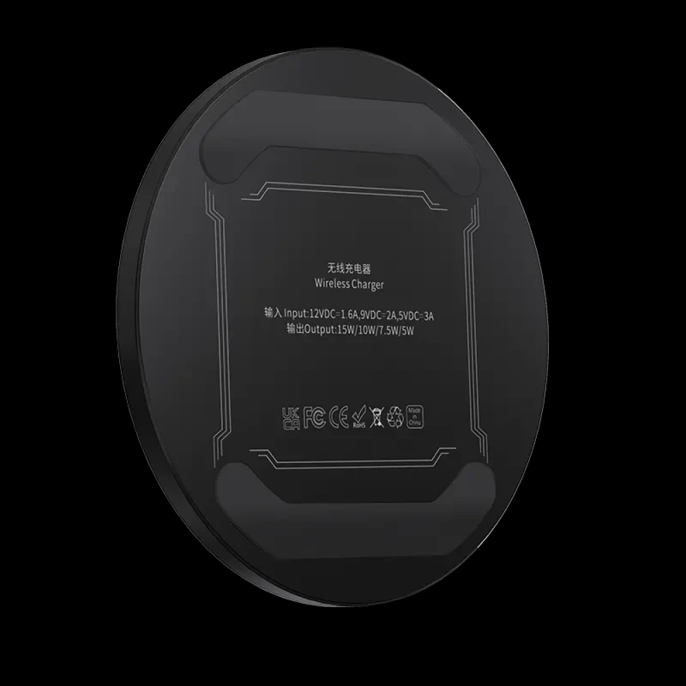 Ультратонкая прозрачная беспроводная зарядка для смартфонов и другой техники D6T 15W