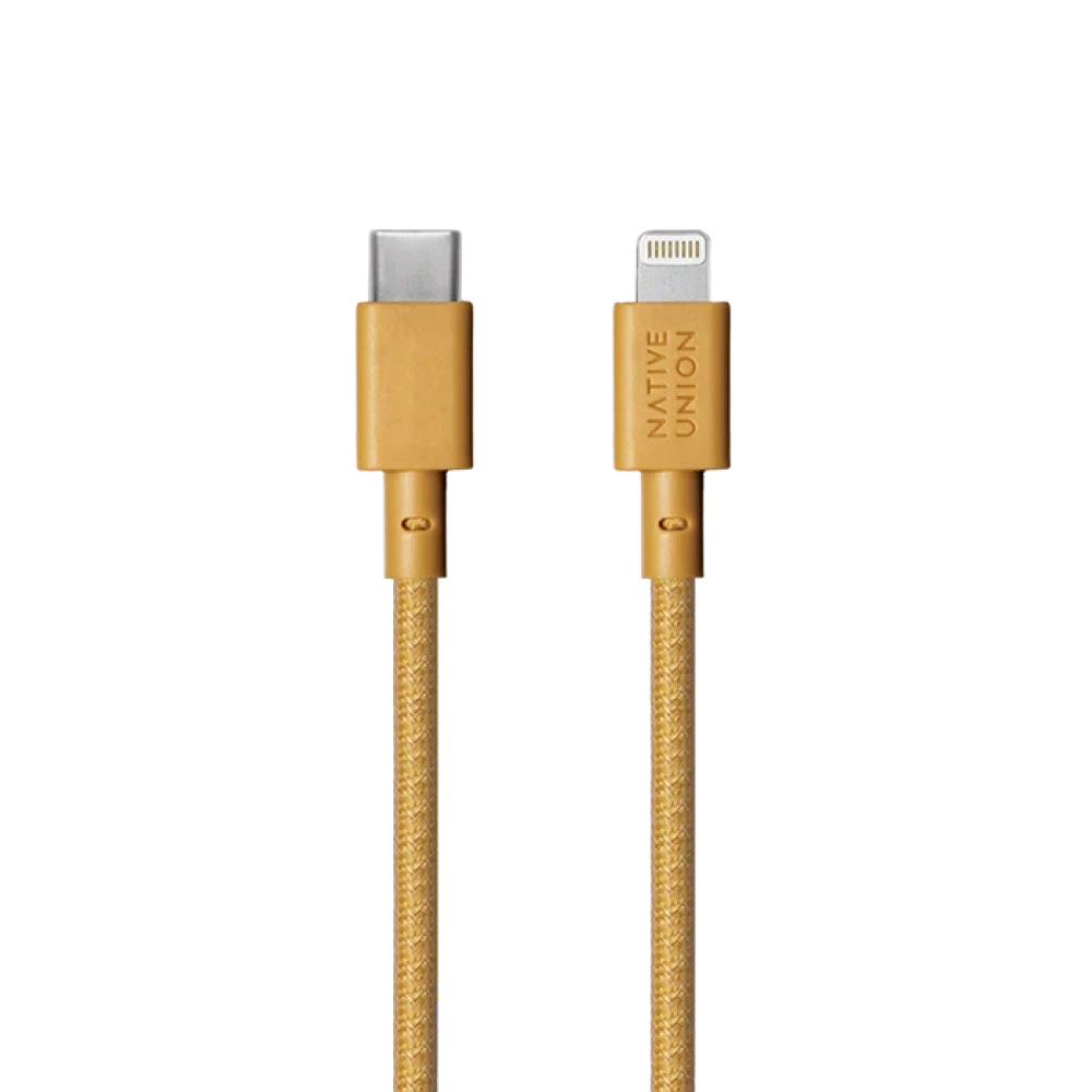 Кабель для передачи данных 1.2 метра USB-C to Lightning Native Union Kraft