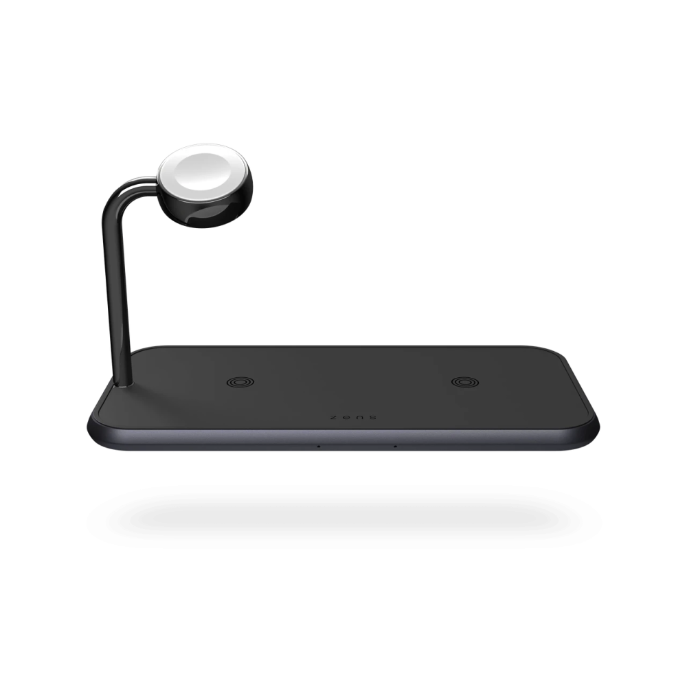 Док-станция беспроводной зарядки 3 в 1 Zens для техники Apple iPhone/iWatch/AirPods Black