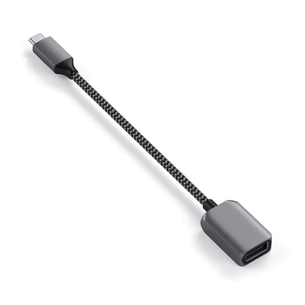 Адаптер для передачи данных Satechi USB-C to USB 3.0 Adapter Cable Space Gray (ST-UCATCM)
