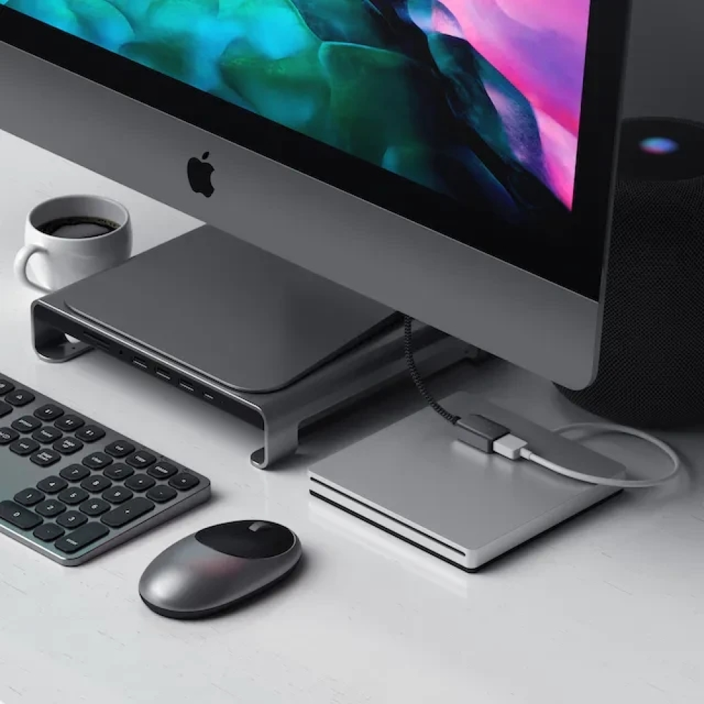 Адаптер для передачи данных Satechi USB-C to USB 3.0 Adapter Cable Space Gray (ST-UCATCM)