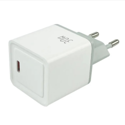 Сетевое зарядное устройство Mibrand MI-31 GaN 30W Travel Charger USB-C White
