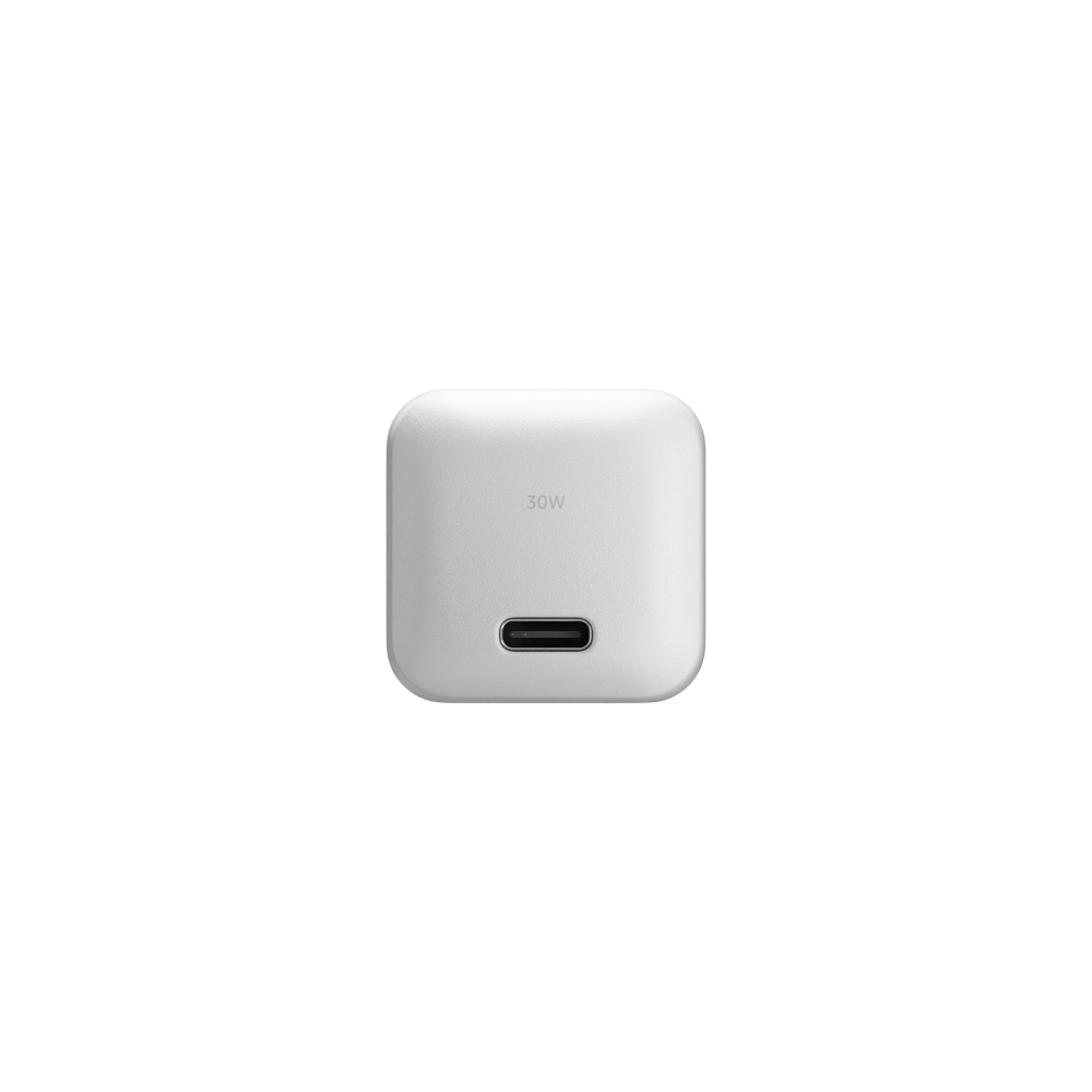 Сетевое зарядное устройство для смартфонов и планшетов Native Union Fast GaN Charger PD 30W USB-C Port White