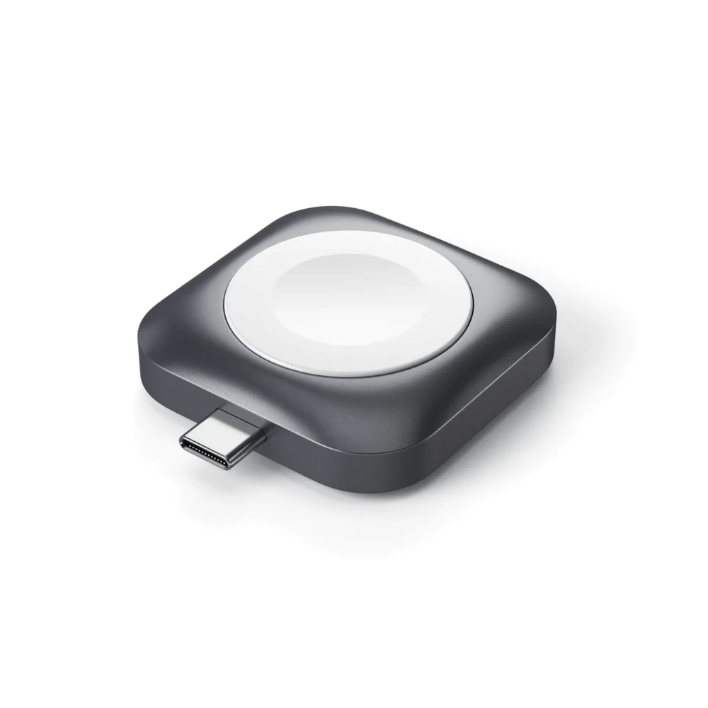 Беспроводное зарядное устройство для Apple Watch Satechi Type-C Magnetic Charging Gray