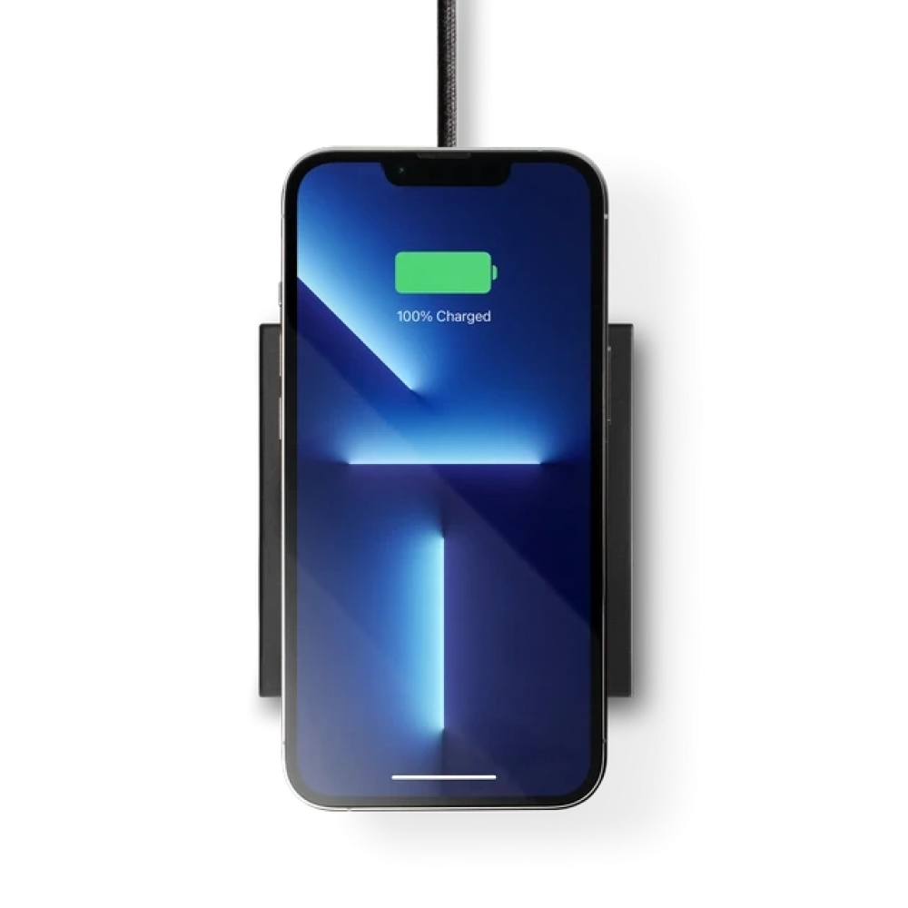 Магнитная беспроводная зарядка для телефона Native Union Drop Magnetic Black 15W для Apple iPhone 12-15