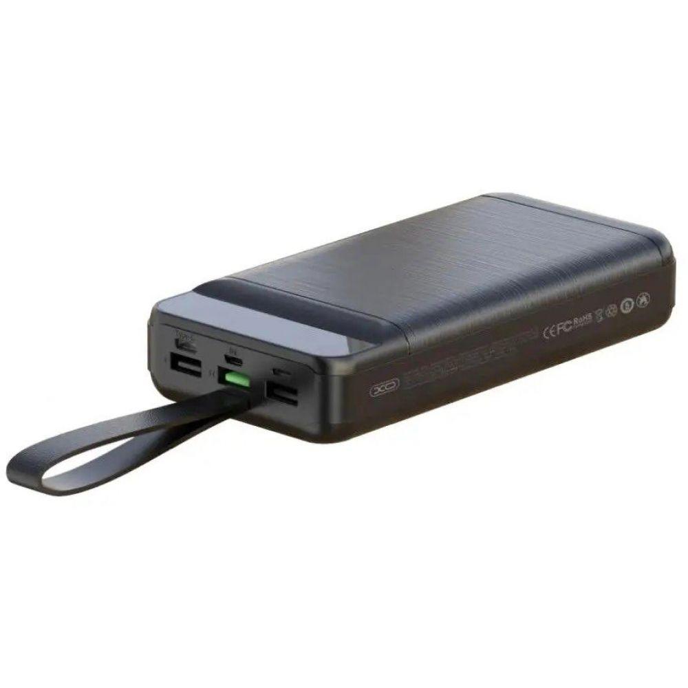 Аккумулятор Power Bank XO PR156 QC22.5W PD20W 30000 mAh с Micro-USB, Lightning, Type-C