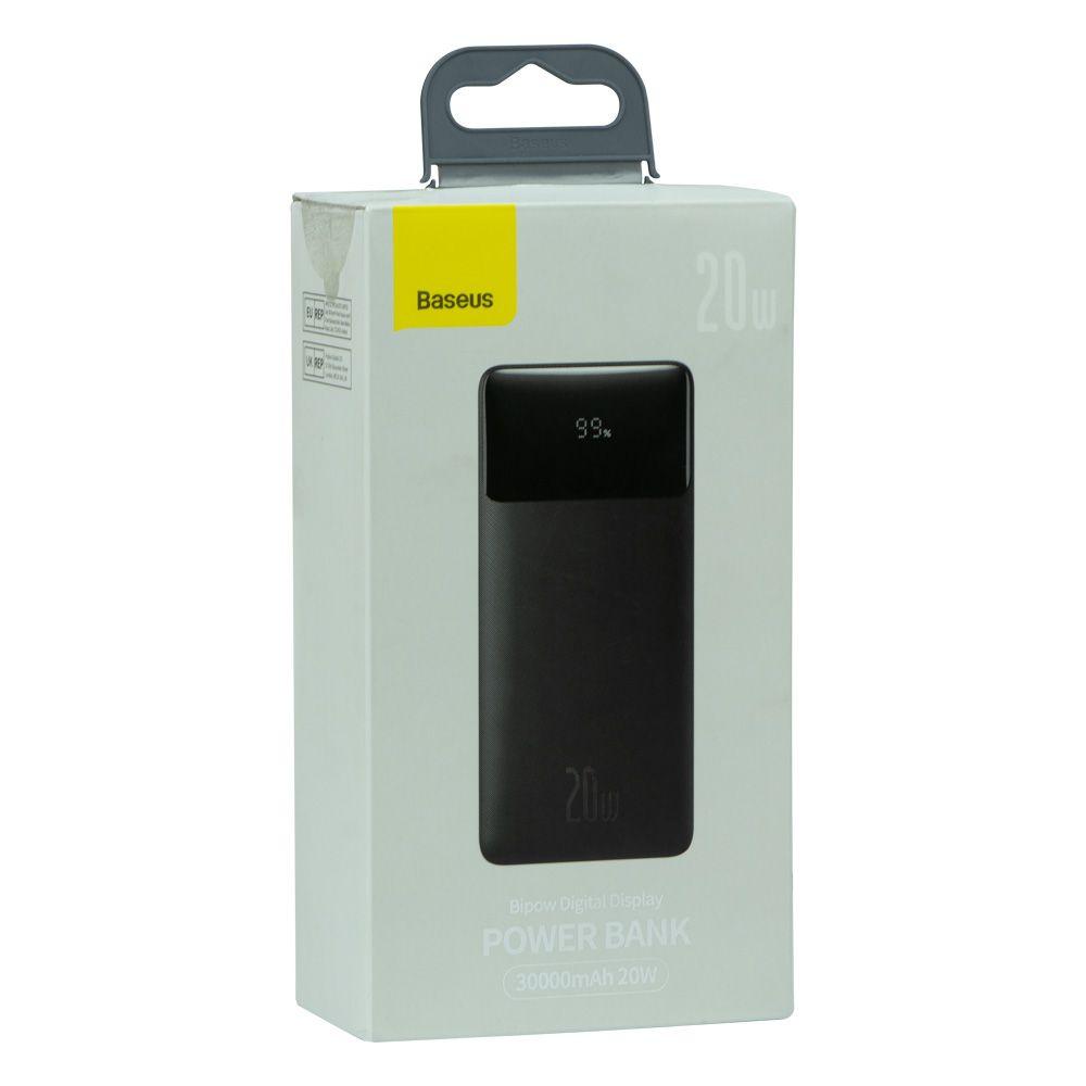 Power Bank Baseus PPDML-N Bipow 20W 30000 mAh для одновременной зарядки 3 гаджетов