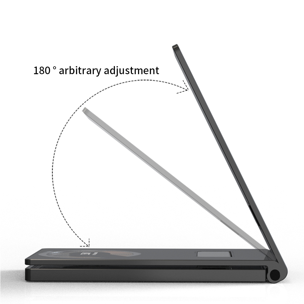 Магнитное 3 в 1 беспроводное зарядное устройство Magsafe Crystal Т05 15W Qi для iPhone 14, 13, 12 Pro Max и Airpods Pro