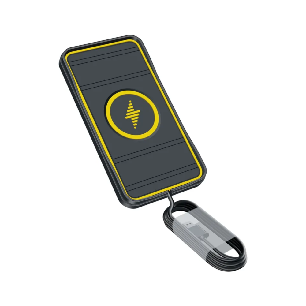 Силиконовый коврик для авто с беспроводной зарядкой Anti Slip A3L 15W