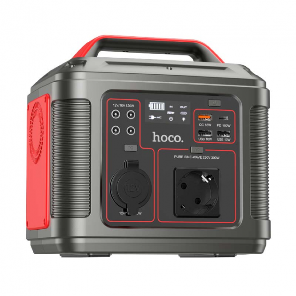 Портативная зарядная станция Powerbank Hoco DB28 300Wh/80000mAh