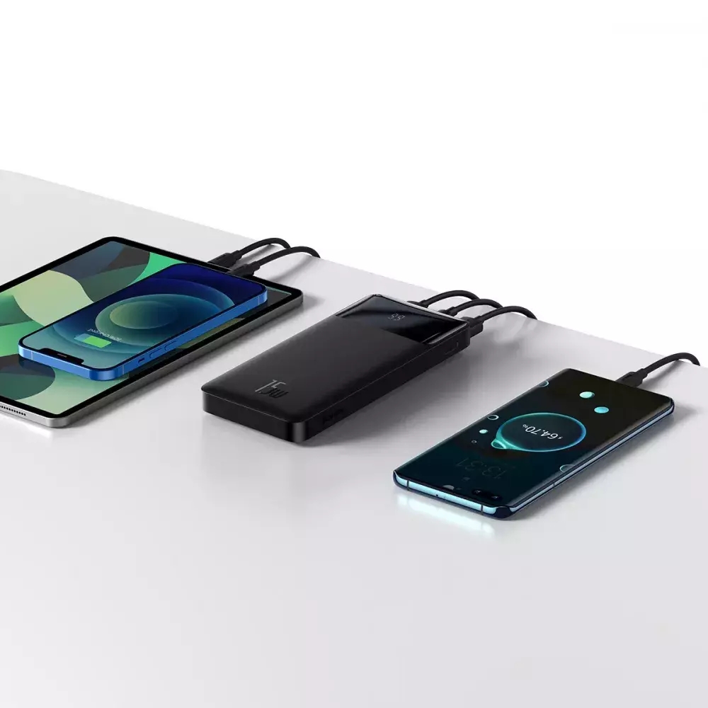 Повербанк Baseus Bipow Digital Display 15W 10000mAh
