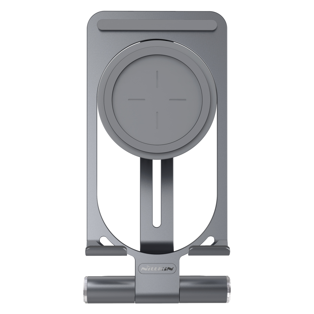 Быстрая беспроводная зарядка-подставка Nillkin PowerHold mini NKT01 15W Space Gray