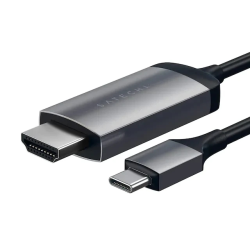 Кабель для передачи данных 1.8 метра Type-C to 4K HDMI Satechi Cable Space Gray (ST-CHDMIM)