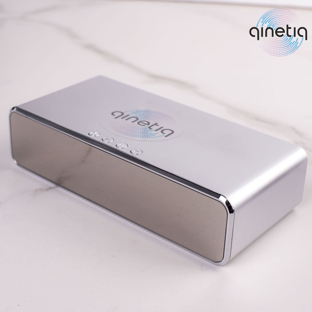 Часы с беспроводной зарядкой Fast wireless charger&clock QINETIQ 2000 10W