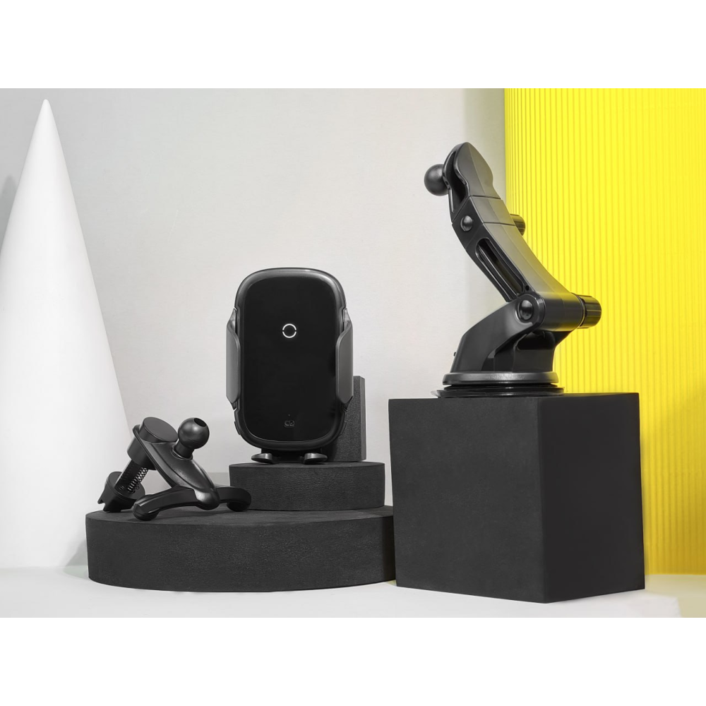 Автодержатель с беспроводной зарядкой Baseus Light Electric 15W