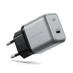 Сетевое устройство для зарядки электроники Satechi 30W USB-C PD Gan Wall Charger Space Gray