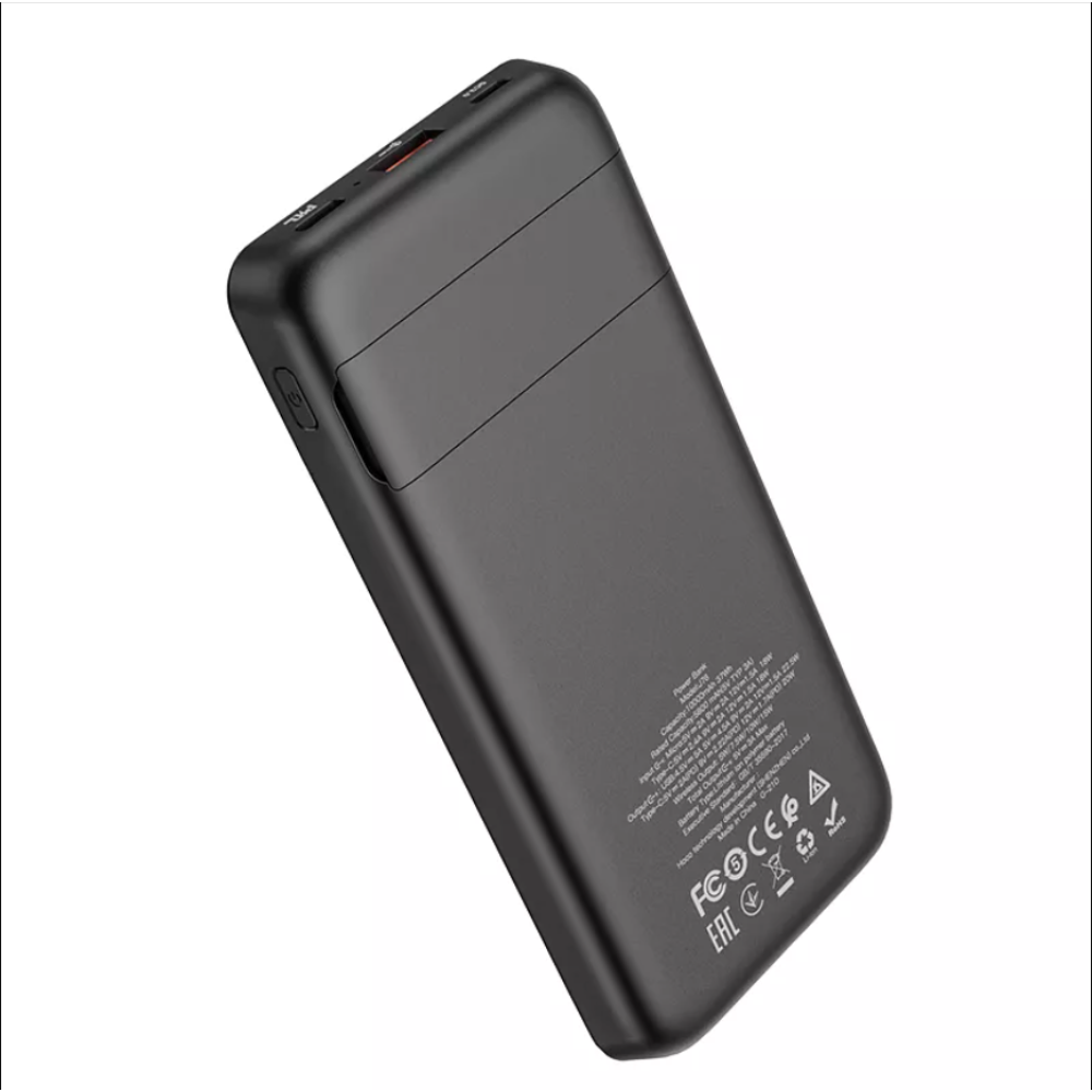 Повербанк Hoco J76 Bobby Magnetic 15W 10000 mAh 22.5W c беcпроводной зарядкой