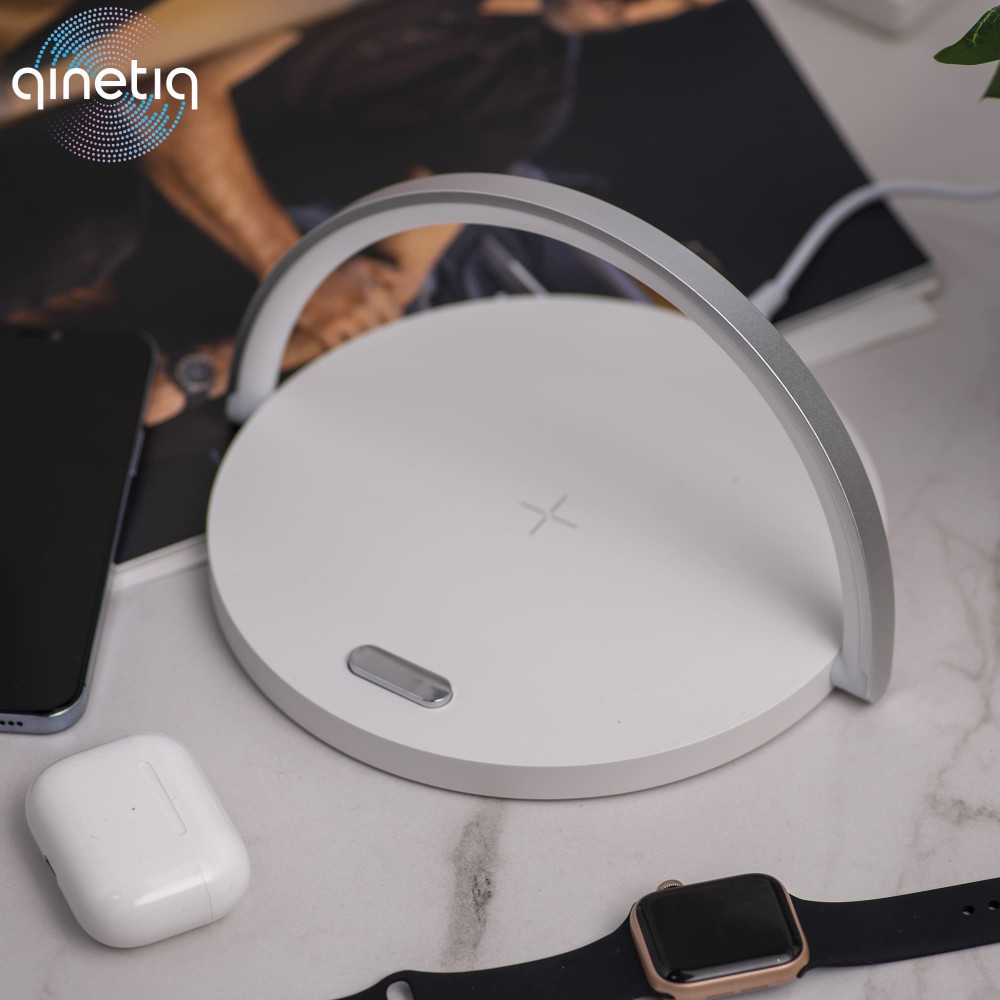 Светильник с Беспроводной зарядкой LED Light 10W Fast Wireless Charger Pad WC0077