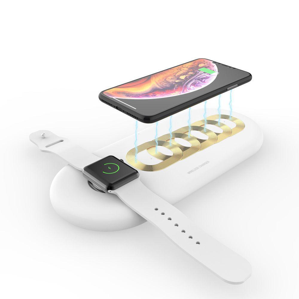 Станция для беспроводной зарядки Mr.Top 3в1 Wireless Charging Pad Qi 10W