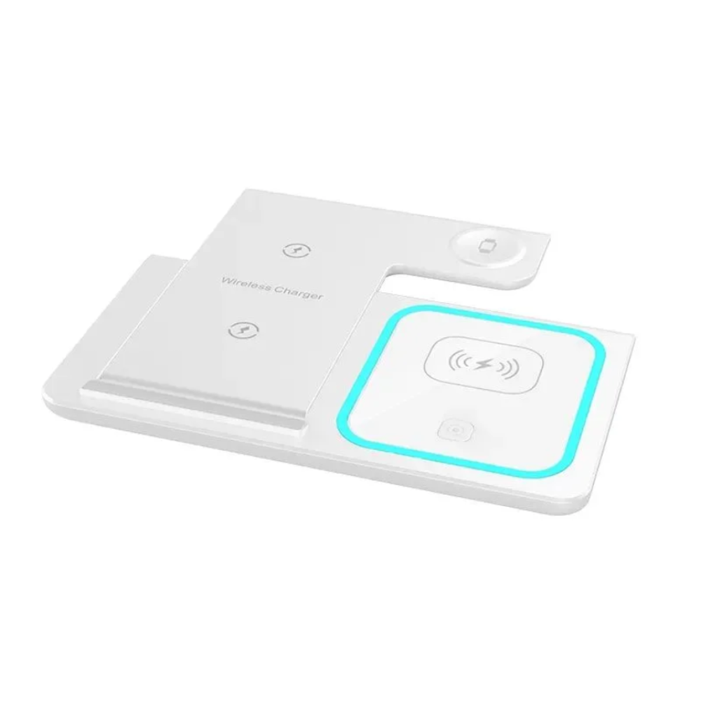 Складная станция беспроводной зарядки 3 в 1 15W XO WD05 for iPhone/iWatch/AirPods