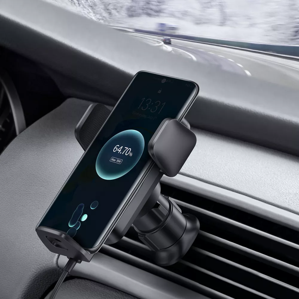 Автодержатель Baseus Wisdom Auto Alignment 15W