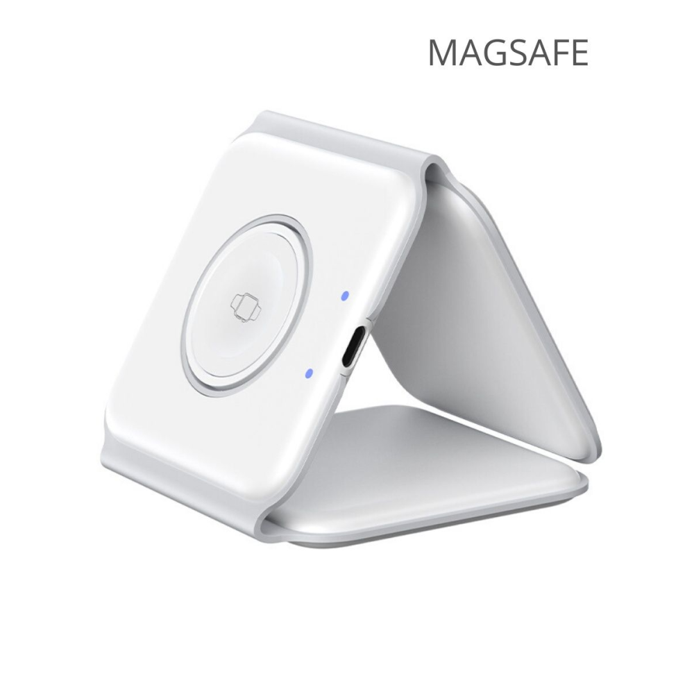 Магнитное беспроводное ЗУ 3 в 1 для iPhone 13/12/Apple Watch/AirPods for Magsafing Trio Charing dock