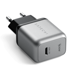 Сетевой адаптер для зарядки техники Satechi 20W USB-C PD Wall Charger Space Gray (ST-UC20WCM-EU)