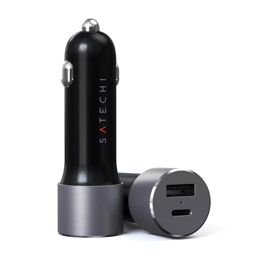 Satechi 72W Type-C PD Car Charger Silver (ST-TCPDCCS)