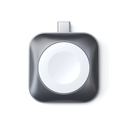 Беспроводное зарядное устройство для Apple Watch Satechi Type-C Magnetic Charging Gray