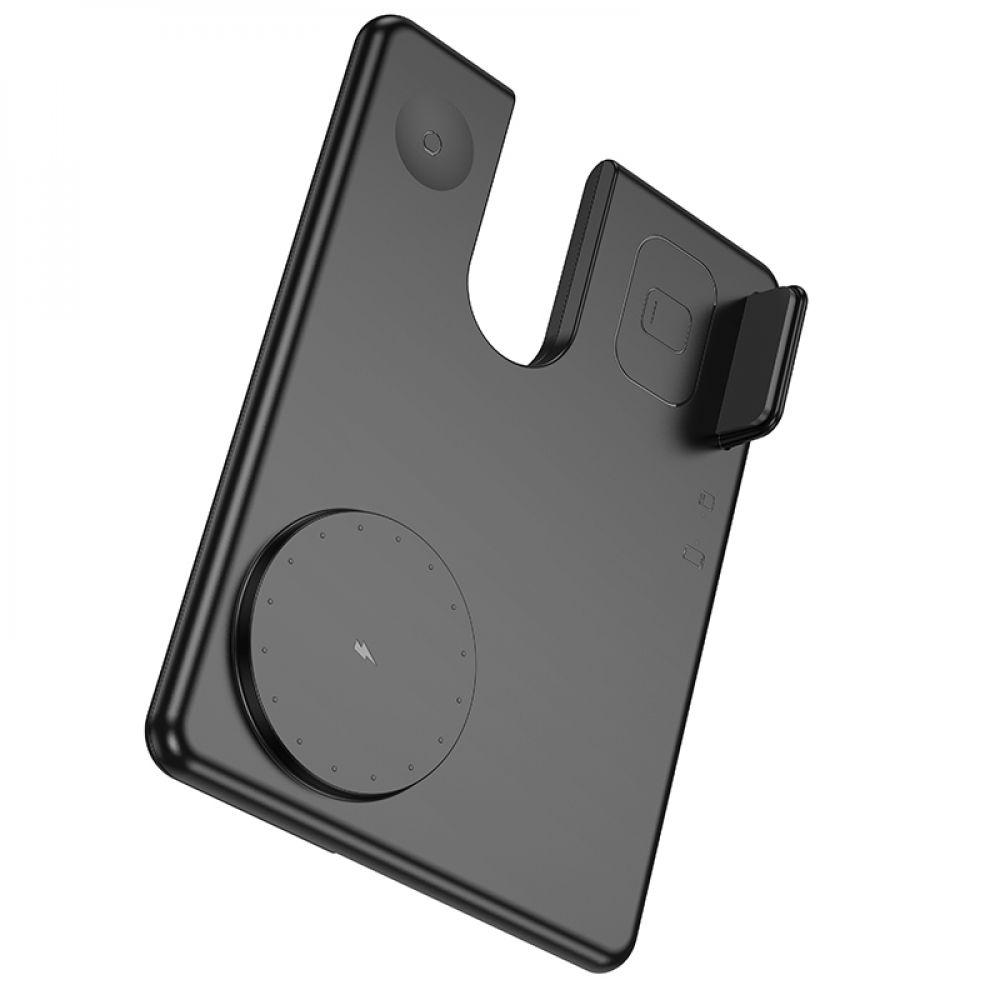 Беспроводное Зарядное Устройство Hoco CQ1 3-in-1 15W для iPhone 12/15, Apple Watch 1-9, AirPods