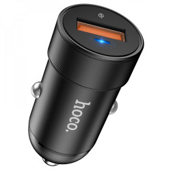 Автомобильное зарядное устройство в прикуриватель Hoco Z32 Flash Power 1xUSB QC3.0 Black (Original)