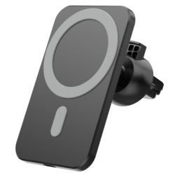 Автодержатель с беспроводной зарядкой Wireless MagSafe Magnetic Авто Держатель 15W