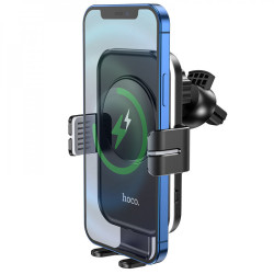 Автомобильный держатель с беспроводной быстрой зарядкой 15W CA80 Buddy Smart
